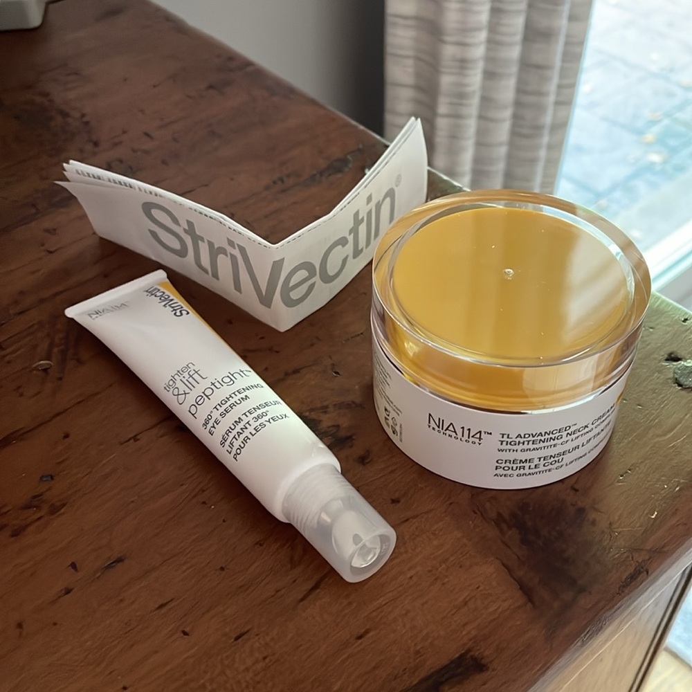 StriVectin Uplifting Wonders duo - tightening neck cream and eye serum - Picture 4 of 6
